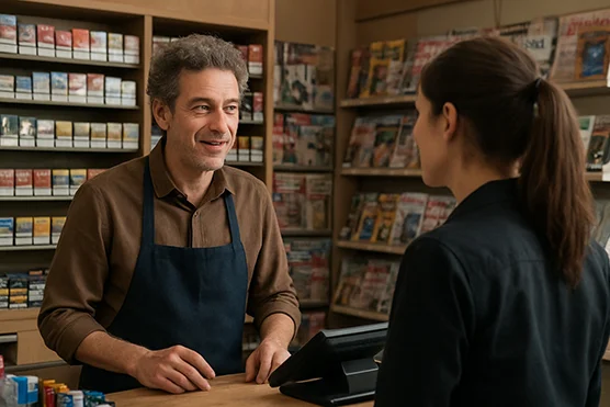 Vendeur de tabac-presse / Vendeuse de tabac-presse