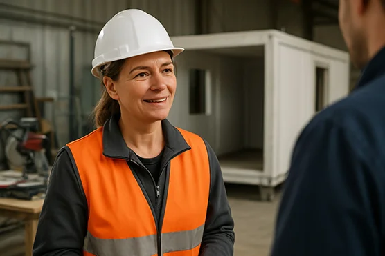 Ouvrier / Ouvrière de la construction modulaire hors-site