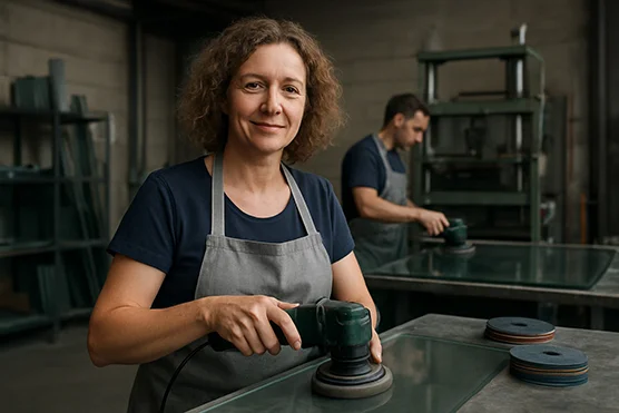 Polisseur / Polisseuse sur verre