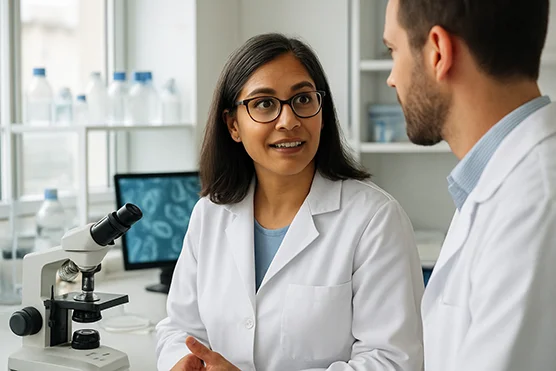 Chercheur / Chercheuse du monde microbien et microbiologique