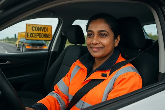 Conducteur / Conductrice de véhicule de protection de convoi exceptionnel