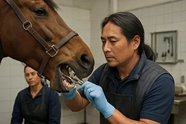 Dentiste équin