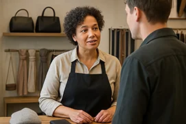 Vendeur / Vendeuse en accessoires de la personne