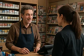 Vendeur de tabac-presse / Vendeuse de tabac-presse