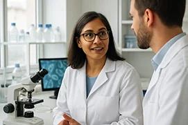 Chercheur / Chercheuse du monde microbien et microbiologique