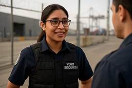 Agent / Agente de sûreté portuaire